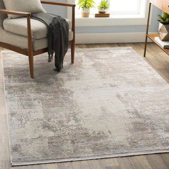 Surya Solar Light Brown Rug 6'7" X 9'6"