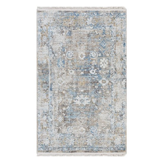 Surya Solar Sor-2307 Sky Blue Rug 6'7" X 9'6"