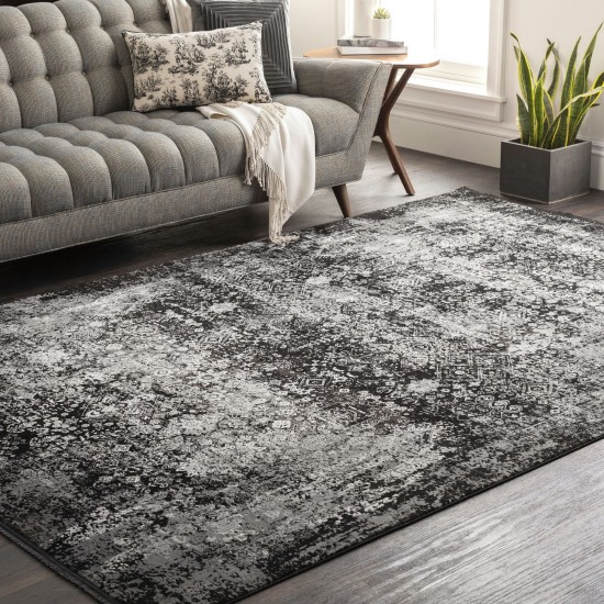 Surya Solar Sor-2310 Black Rug 6'7" X 9'6"