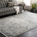 Surya Solar Sor-2313 Gray Rug 6'7" X 9'6"