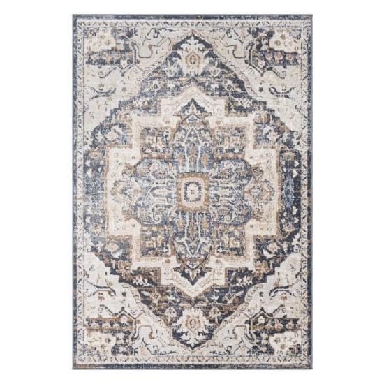 Surya St Tropez Srz-2303 Dark Blue Rug 5'2" X 7'