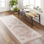 Surya St Tropez Plum Rug 2'7" X 7'3"