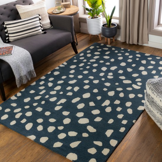 Surya Stella Deep Teal Rug 2' X 8'