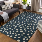 Surya Stella Deep Teal Rug 4' X 6'