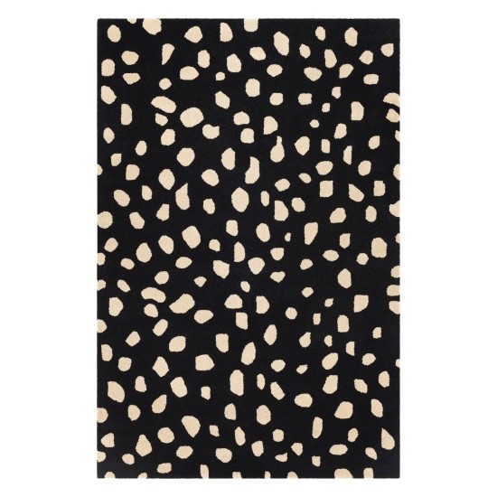 Surya Stella Black Rug 4' X 6'