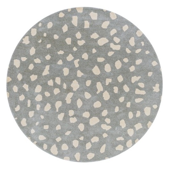 Surya Stella Gray Rug 6' Round