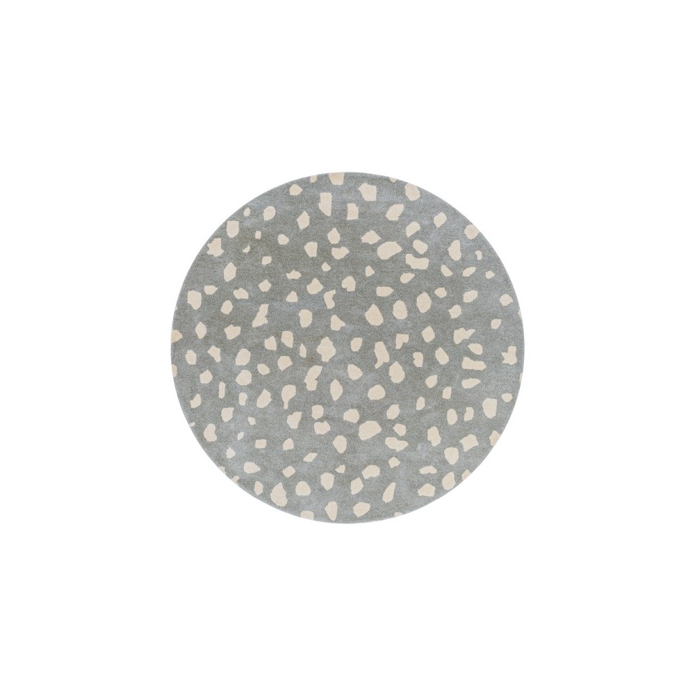 Surya Stella Gray Rug 6' Round