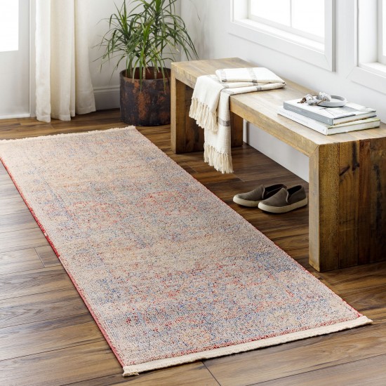 Surya Subtle Sub-2300 Red Rug 2'7" X 7'3"