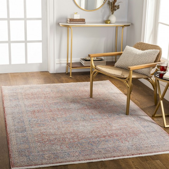 Surya Subtle Sub-2300 Red Rug 5'3" X 7'