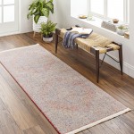 Surya Subtle Sub-2301 Red Rug 2'7" X 7'3"