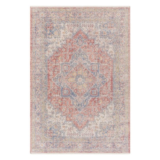 Surya Subtle Sub-2301 Red Rug 5'3" X 7'