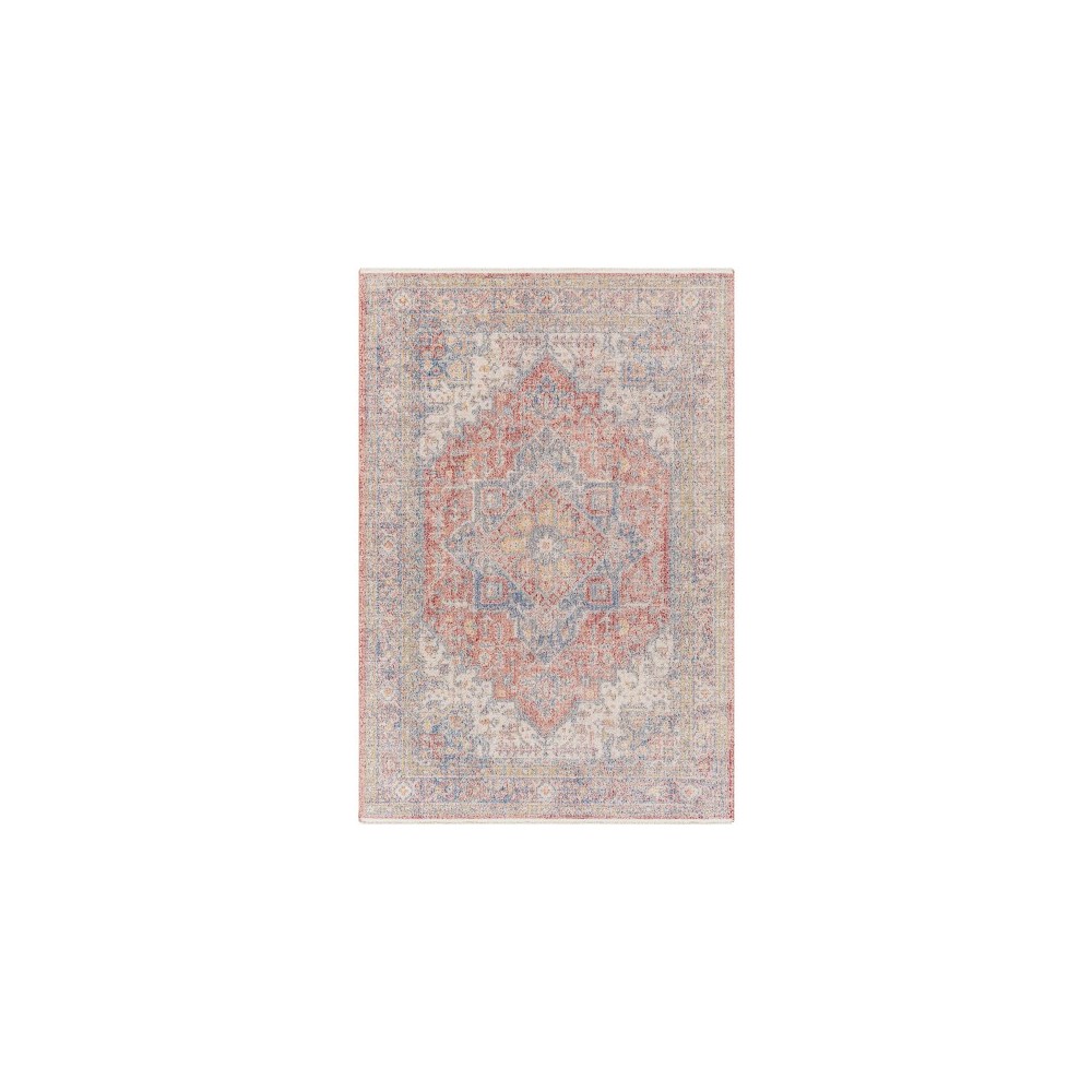 Surya Subtle Sub-2301 Red Rug 5'3" X 7' Surya Subtle Sub-2301 Red Rug 5'3" X 7'