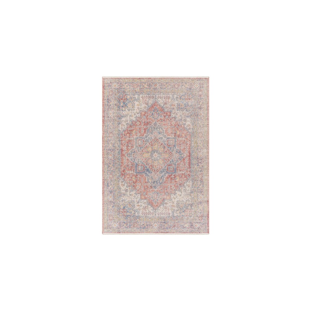 Surya Subtle Sub-2301 Red Rug 6'7" X 9'