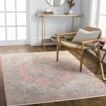 Surya Subtle Sub-2301 Red Rug 6'7" X 9'