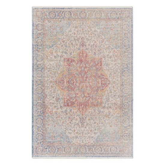 Surya Subtle Sub-2302 Red Rug 5'3" X 7'