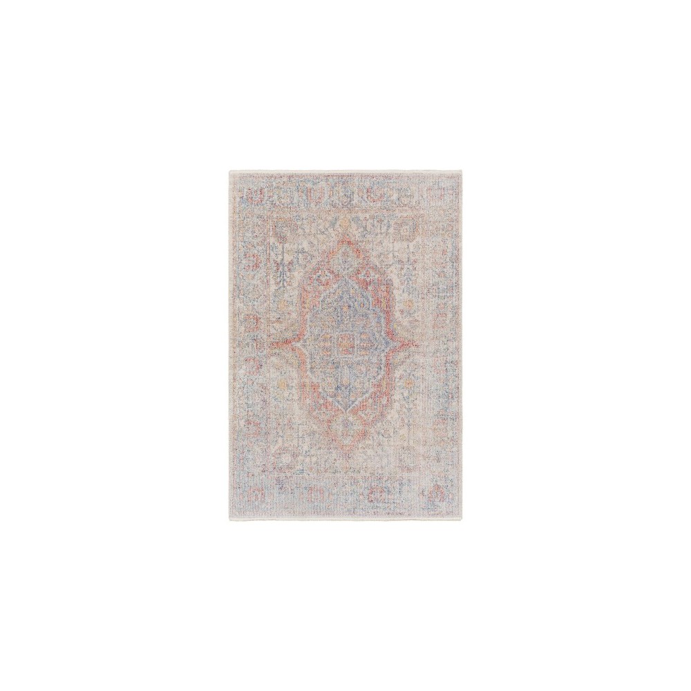 Surya Subtle Sub-2304 Red Rug 5'3" X 7'