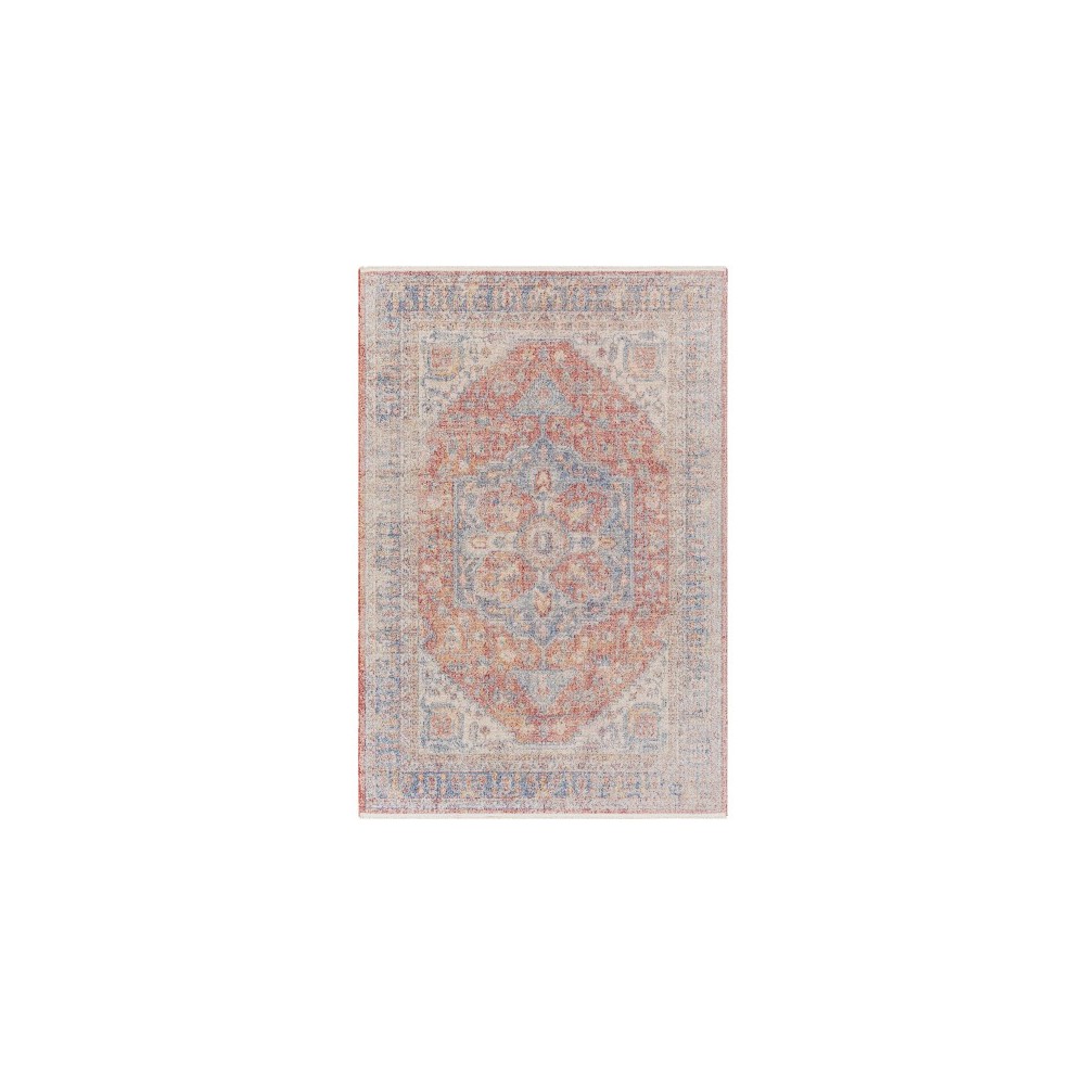 Surya Subtle Sub-2305 Red Rug 5'3" X 7'