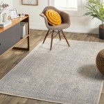 Surya Subtle Sub-2310 Light Blue Rug 6'7" X 9'