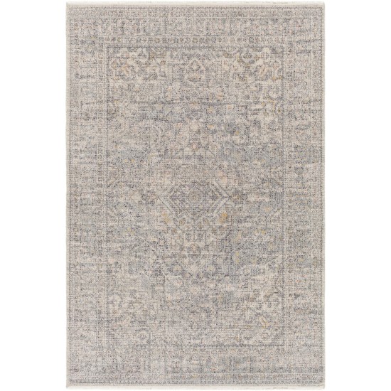 Surya Subtle Sub-2314 Light Gray Rug 5'3" X 7'