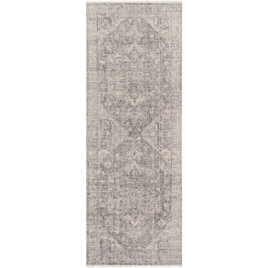 Surya Subtle Sub-2321 Light Gray Rug 2'7" X 7'3"