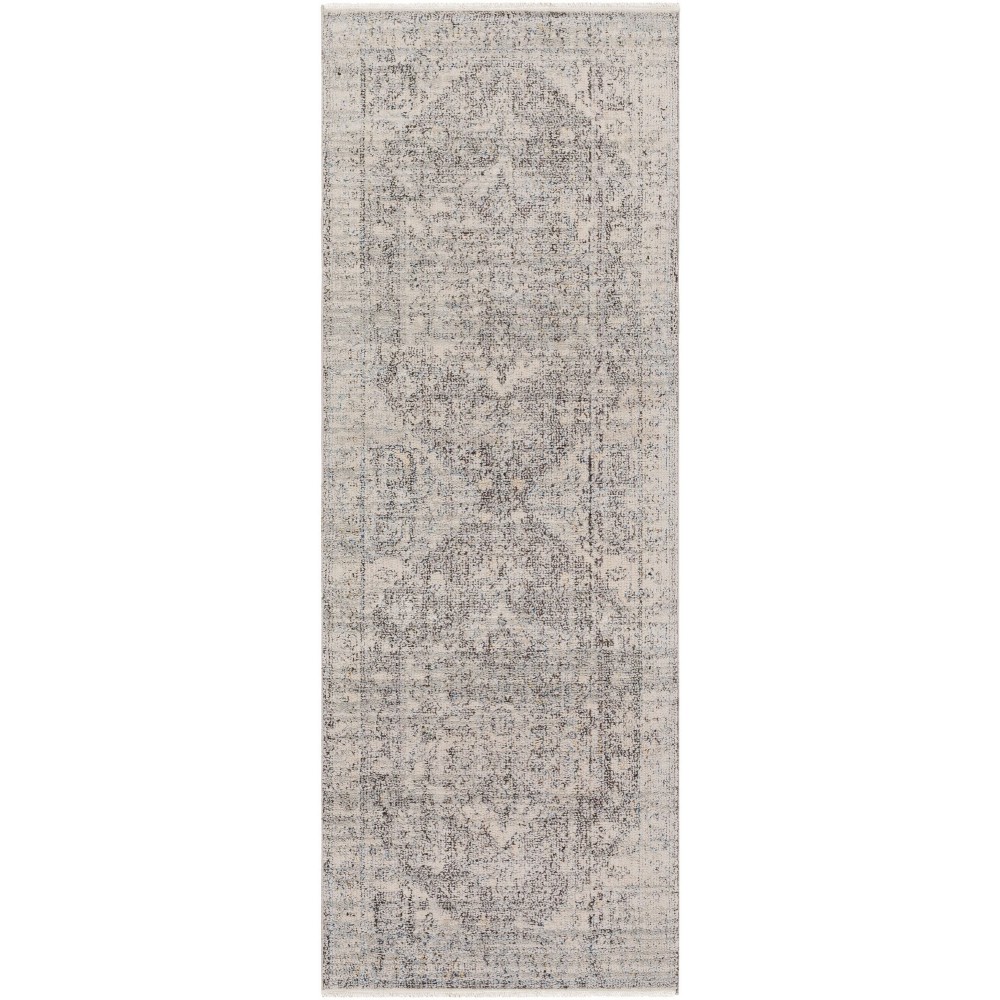 Surya Subtle Sub-2321 Light Gray Rug 2'7" X 7'3" Surya Subtle Sub-2321 Light Gray Rug 2'7" X 7'3"