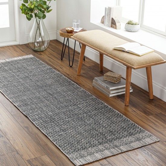 Surya Sycamore Syc-2301 Charcoal Rug 2'6" X 8'