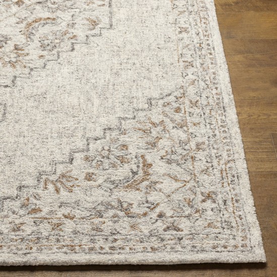 Surya Symphony Light Gray Rug 6' X 9'