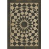 Pattern 01 We're all Mad Here 70x102 Vintage Vinyl Floorcloth