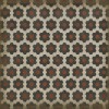 Pattern 02 Organic Synthesis 120x120 Vintage Vinyl Floorcloth