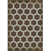 Pattern 02 Organic Synthesis 120x175 Vintage Vinyl Floorcloth