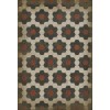 Pattern 02 Organic Synthesis 52x76 Vintage Vinyl Floorcloth