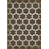 Pattern 02 Organic Synthesis 96x140 Vintage Vinyl Floorcloth