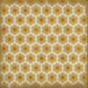 Pattern 02 Pushing up Daisies 120x120 Vintage Vinyl Floorcloth