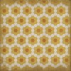 Pattern 02 Pushing up Daisies 48x48 Vintage Vinyl Floorcloth