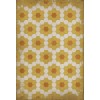Pattern 02 Pushing up Daisies 52x76 Vintage Vinyl Floorcloth
