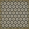 Pattern 02 Resonance 120x120 Vintage Vinyl Floorcloth