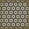 Pattern 02 Resonance 36x36 Vintage Vinyl Floorcloth
