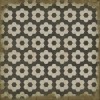 Pattern 02 Resonance 48x48 Vintage Vinyl Floorcloth