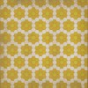 Pattern 02 the Bees Knees 60x60 Vintage Vinyl Floorcloth