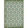 Pattern 02 Water Lilies 96x140 Vintage Vinyl Floorcloth