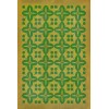 Pattern 03 Follow the Yellow Brick Road 20x30 Vintage Vinyl Floorcloth