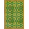 Pattern 03 Follow the Yellow Brick Road 70x102 Vintage Vinyl Floorcloth