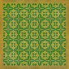 Pattern 03 Follow the Yellow Brick Road 72x72 Vintage Vinyl Floorcloth