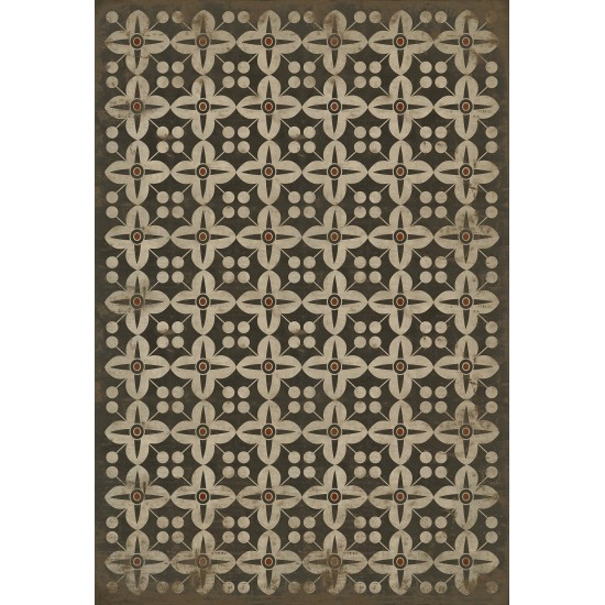 Pattern 03 Oz 120x175 Vintage Vinyl Floorcloth