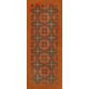 Pattern 03 Red Rum 36x90 Vintage Vinyl Floorcloth