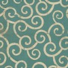 Pattern 04 20,000 Leagues 48x48 Vintage Vinyl Floorcloth