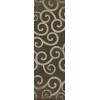 Pattern 04 It was a Dark and Stormy Night 36x115 Vintage Vinyl Floorcloth