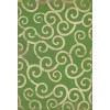 Pattern 04 The Sea of Green 38x56 Vintage Vinyl Floorcloth
