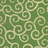 Pattern 04 The Sea of Green 72x72 Vintage Vinyl Floorcloth