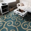 Pattern 04 Tsunami 38x56 Vintage Vinyl Floorcloth